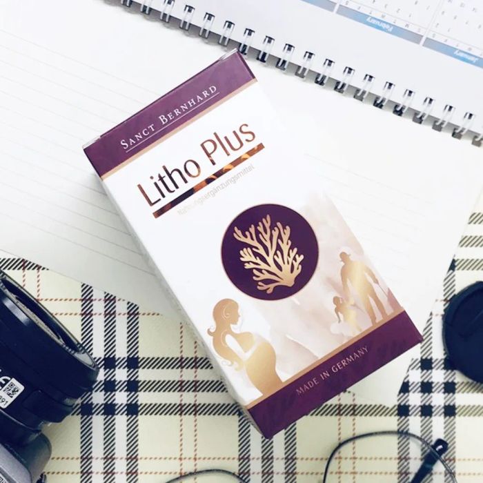 Hình ảnh thực tế sản phẩm Canxi Litho Plus cho mẹ bầu (ảnh 2)