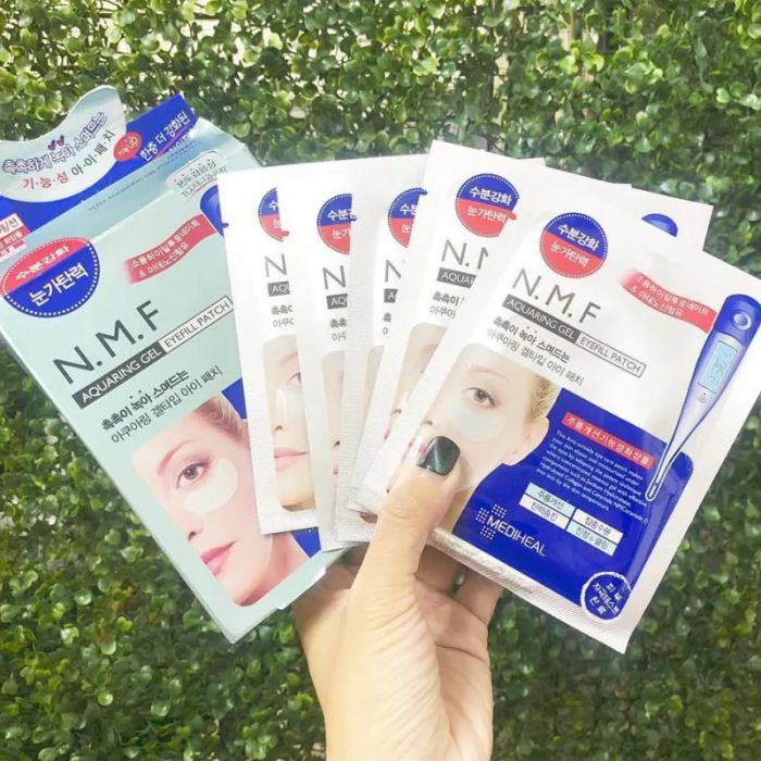 Hình ảnh mặt nạ mắt Mediheal N.M.F Aquaring chính hãng