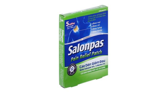 Hình ảnh sản phẩm Salonpas Pain Relief Patch (ảnh 2)