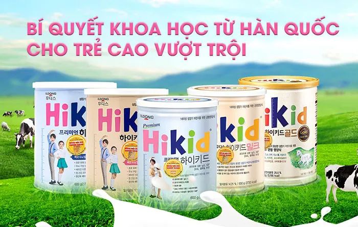 Hình ảnh chi tiết Sữa Dê Hikid - góc nhìn cận cảnh