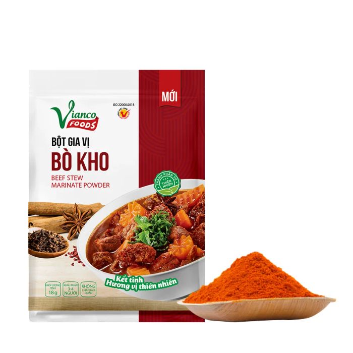 Bột gia vị nấu Bò Kho Vianco - Hình ảnh 2