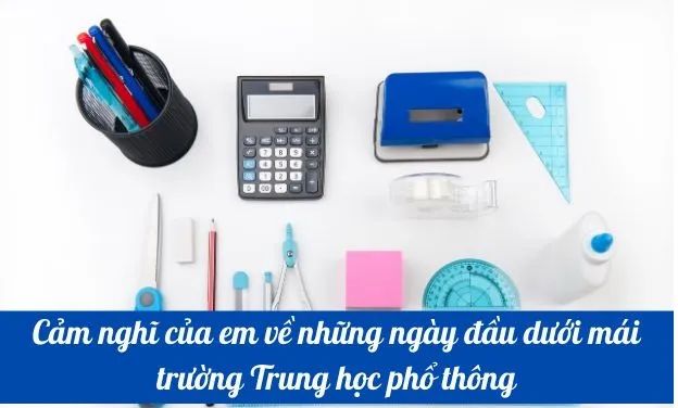 Nguồn ảnh minh họa: Khoảnh khắc đầu tiên dưới mái trường THPT (Internet)