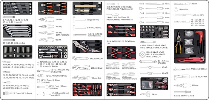 Tủ đựng đồ nghề cao cấp 7 ngăn Yato YT-55293
