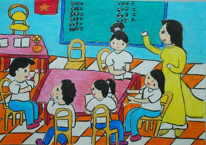 Dù sau này không còn được cô dìu dắt nữa, nhưng những kỷ niệm về cô sẽ mãi khắc sâu trong trái tim chúng em.