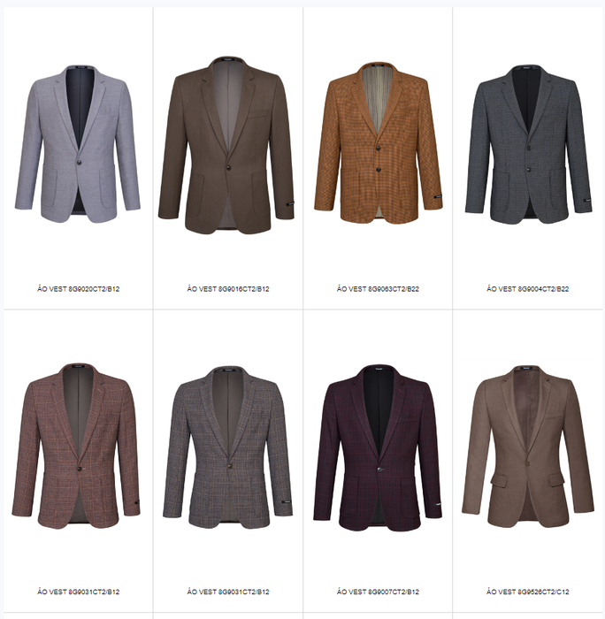 Bộ sưu tập vest đa phong cách từ Việt Tiến