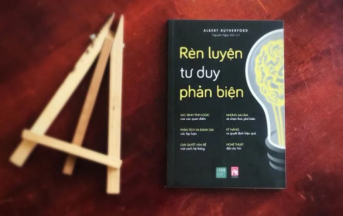 Tinh Thông Tư Duy Phản Biện - Albert Rutherford (2020) - Ảnh bìa ấn tượng