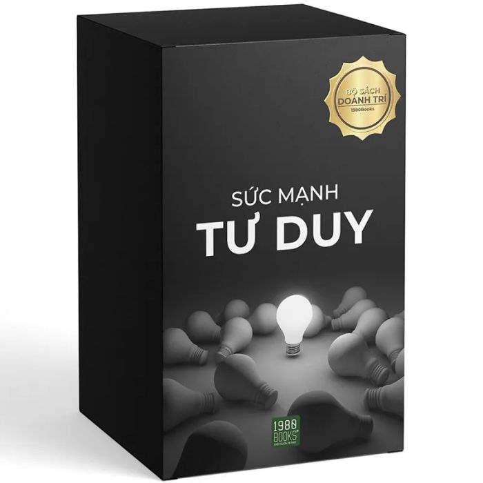 Bộ Tứ Tư Duy Thông Thái - Ảnh bìa ấn tượng