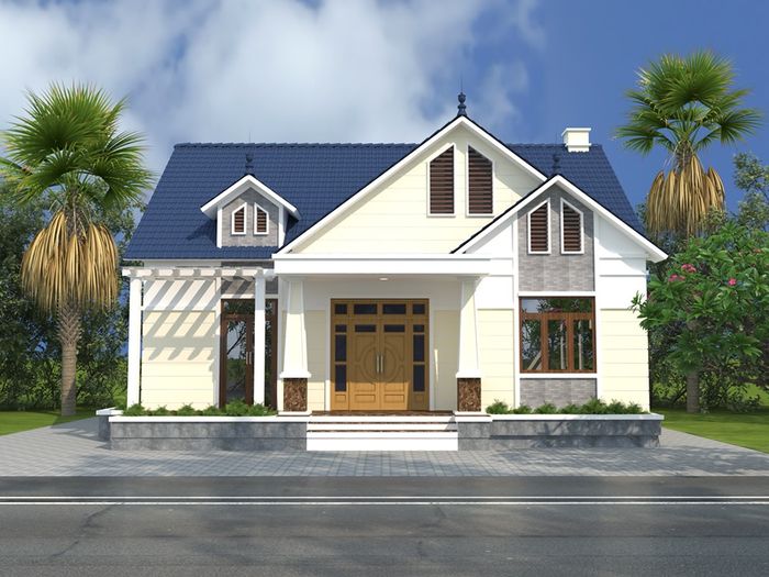 Hình ảnh minh họa: Ngôi nhà hiện đại trong mơ