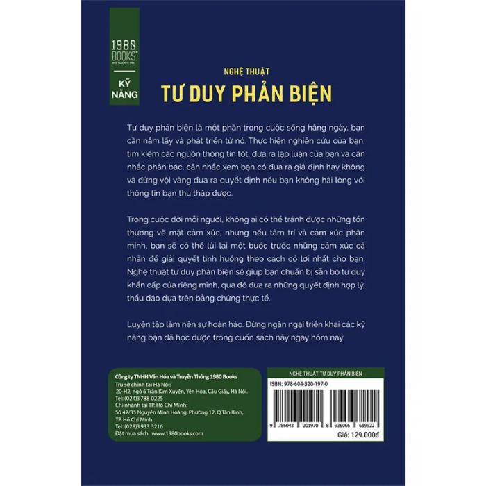 Tinh Hoa Tư Duy Phản Biện - Hình ảnh minh họa ấn tượng