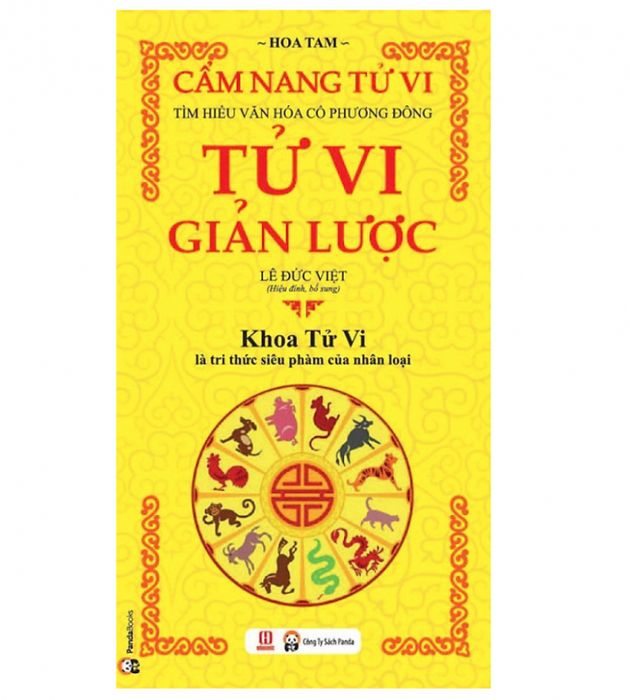 Hình ảnh bìa sách: Tử Vi Giản Lược - Tinh Hoa Dễ Hiểu Cho Người Mới Học