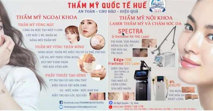 Hình ảnh Thẩm Mỹ Quốc Tế Huế