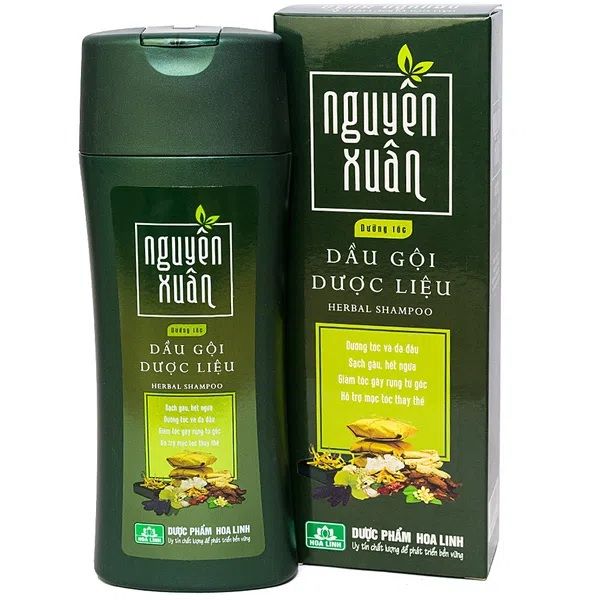Hình ảnh thực tế Dầu Gội Nguyên Xuân Xanh - Giải pháp cho mái tóc dày mượt