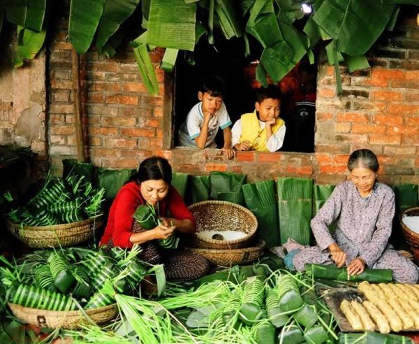 Hình ảnh minh họa sống động về đời sống dân tộc Kinh (Nguồn: Sưu tầm)