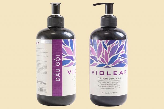 Violeaf - Bộ đôi dầu gội & dầu xả dược liệu chăm sóc tóc toàn diện (Ảnh minh họa)