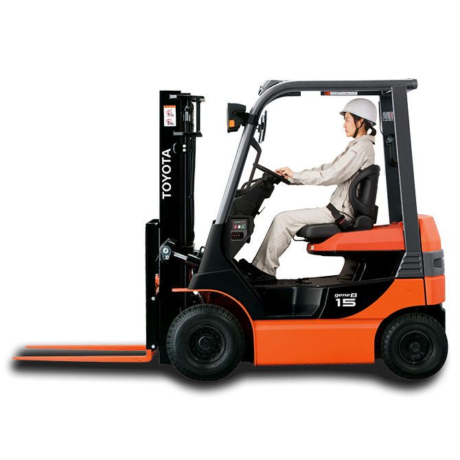 Hình ảnh xe nâng điện Toyota số 2