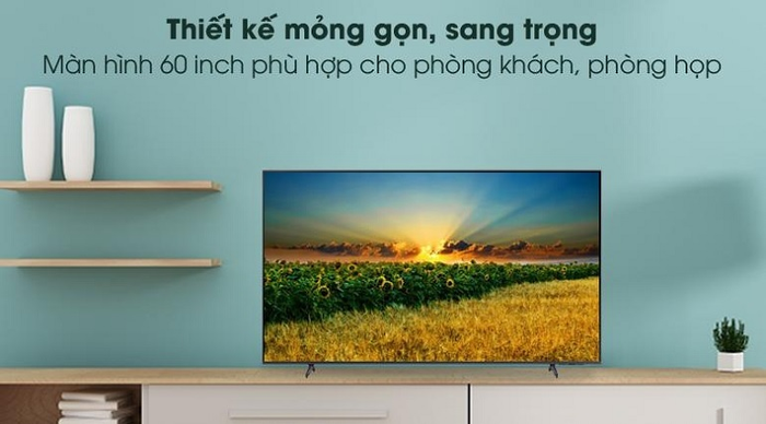 Smart Tivi Samsung 60 inch 4K UA60AU8000 hệ điều hành