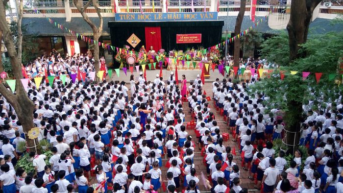 Trường Tiểu học Yết Kiêu rực rỡ trong ngày hội ảnh 1