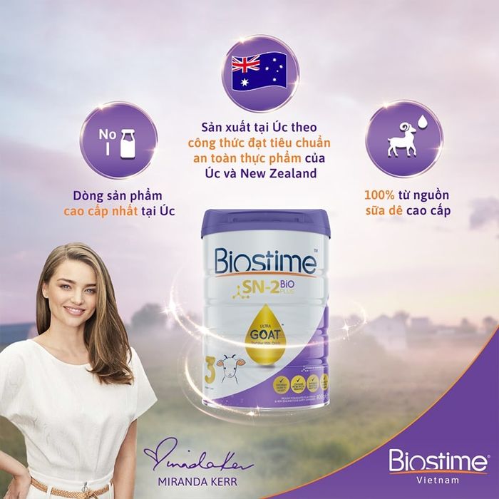 Hình ảnh sản phẩm Sữa dê Biostime SN2 Bio Plus Ultra Goat – ảnh 2