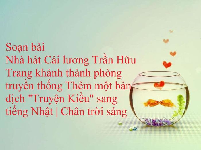 Hình ảnh minh họa số 1: Không gian phòng truyền thống Nhà hát cải lương Trần Hữu Trang (Nguồn: Internet)