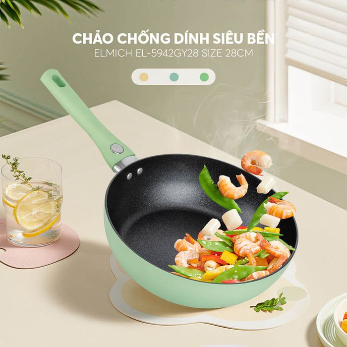 Hình ảnh minh họa chảo Elmich – Thiết kế tinh tế cho gian bếp hiện đại