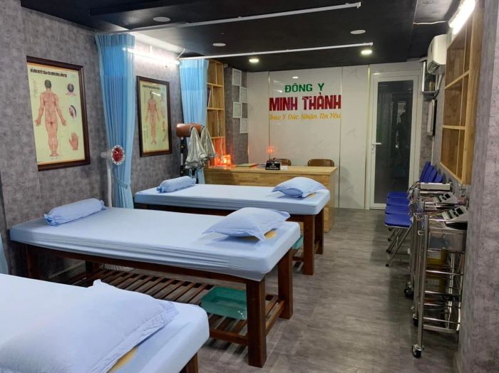 Hình ảnh không gian trị liệu đầy tâm huyết tại Massage Khiếm Thị Ánh Dương