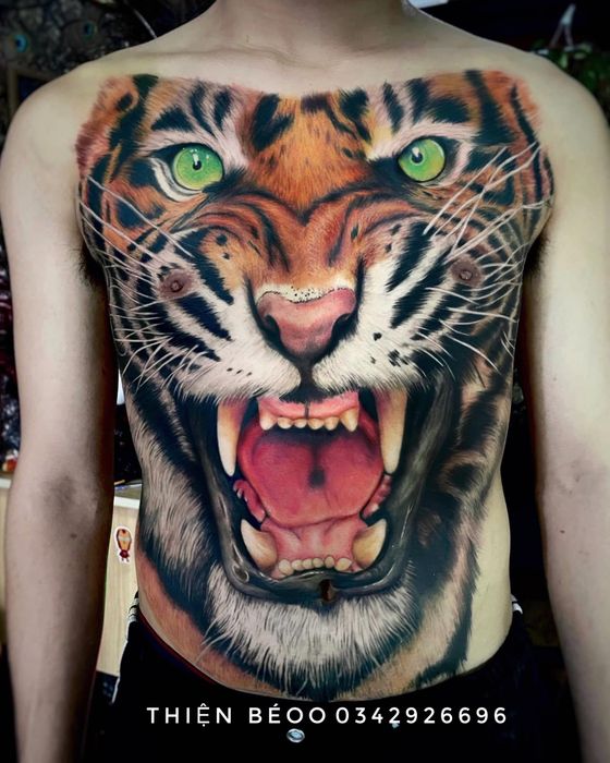 Không gian sáng tạo tại Tattoo Thiện Béo
