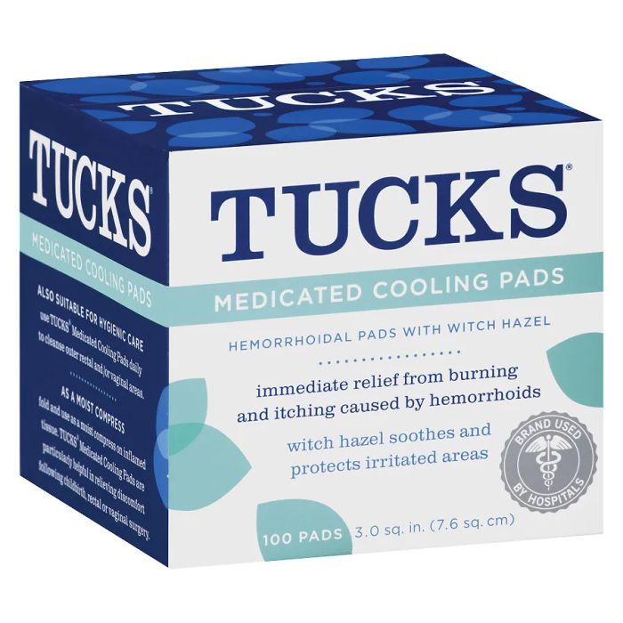 Hình ảnh thực tế miếng dán lạnh Tucks - giải pháp vàng cho mẹ sau sinh