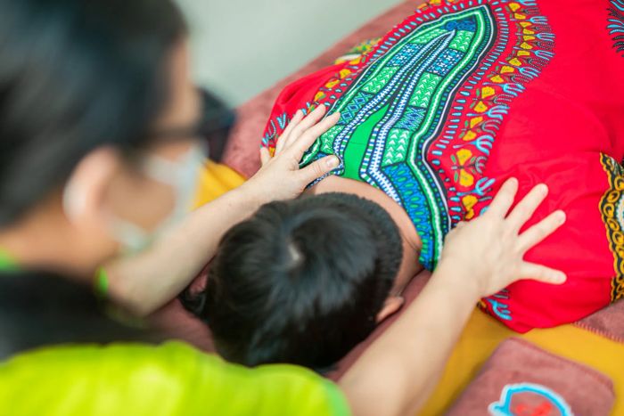 Hình ảnh đội ngũ kỹ thuật viên tận tâm tại Massage Khiếm Thị Tâm Đắc