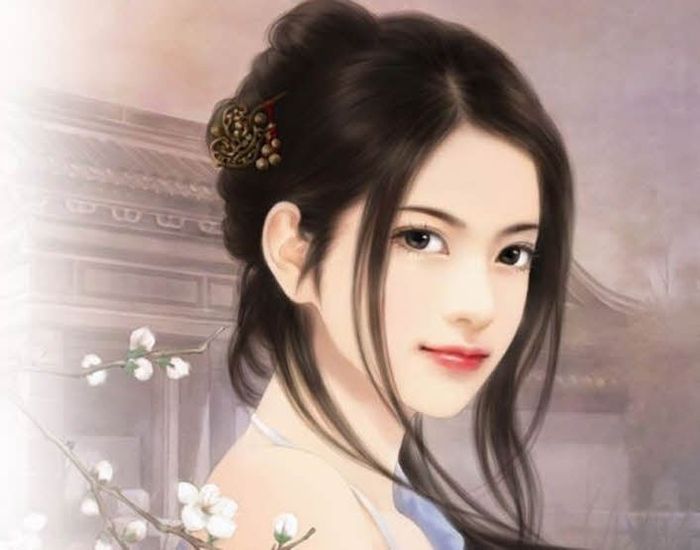 Tranh minh họa: Thúy Kiều trong nghệ thuật dân gian (Nguồn: Bảo tàng Văn học)