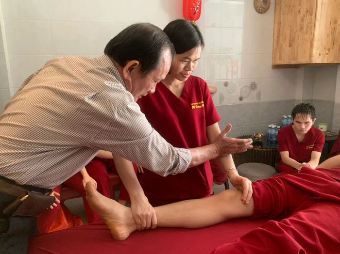 Hình ảnh không gian ấm cúng tại Massage Người Mù Kỳ Quang Minh
