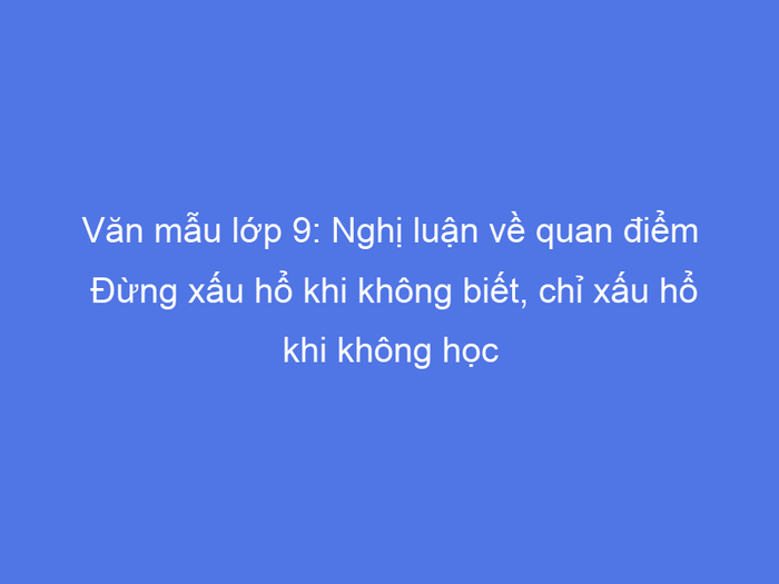 Hình ảnh minh họa sinh động (Nguồn: internet)