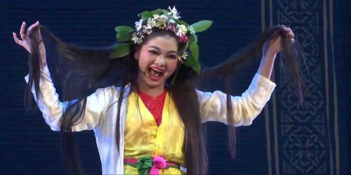 Tranh minh họa nghệ thuật chèo cổ (Nguồn: Bảo tàng Văn hóa Dân gian Việt Nam)