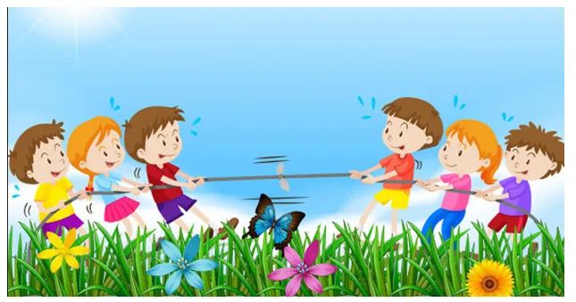 Hình ảnh minh họa nghệ thuật chơi kéo co truyền thống (Nguồn: Internet)