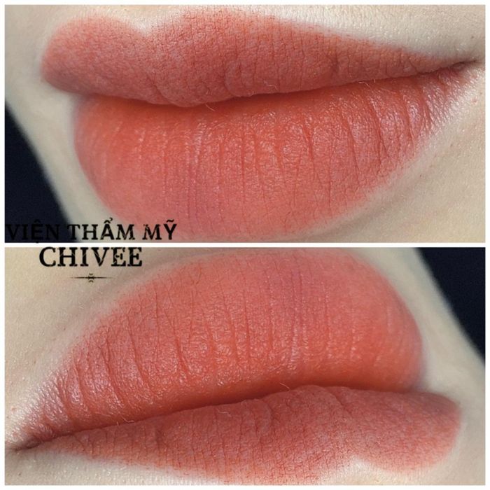 Hình ảnh thành phẩm phun xăm ấn tượng tại Viện Thẩm Mỹ ChiVee