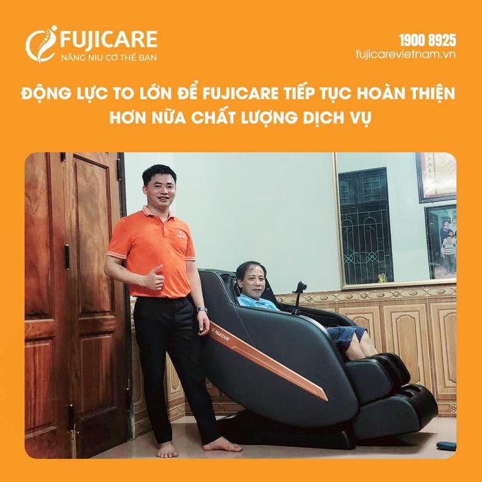 Không gian trải nghiệm sản phẩm Fujicare