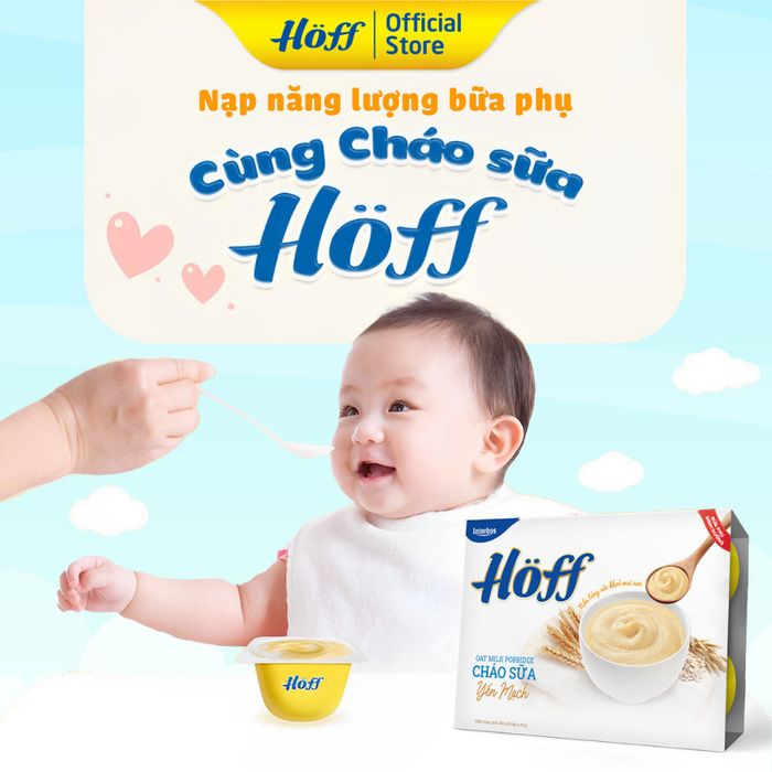 Cháo Sữa Phô Mai Yến Mạch Hoff - Hình ảnh sản phẩm thơm ngon bổ dưỡng