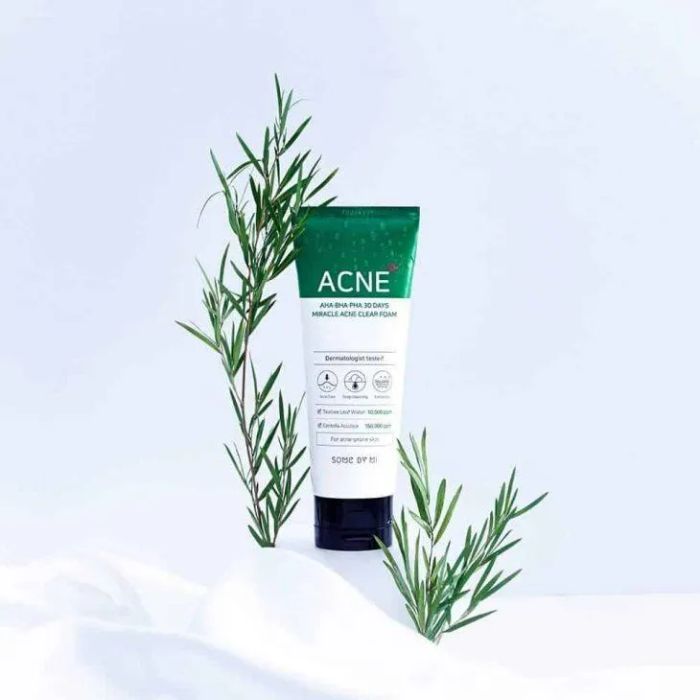 Hình ảnh thực tế Sữa Rửa Mặt Some By Mi AHA-BHA-PHA 30Days Acneclear Foam phiên bản 2