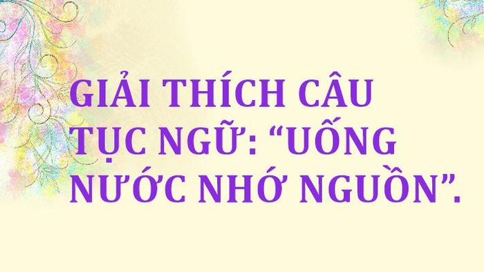 Hình ảnh minh họa ý nghĩa (Nguồn: internet)