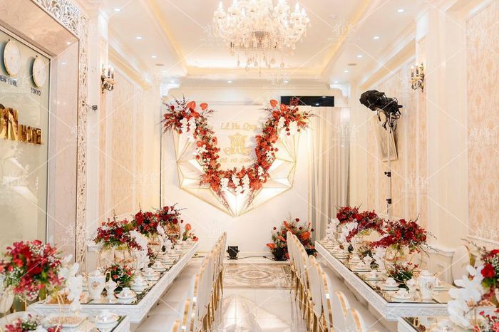 Phong Design ảnh 1 - Hình ảnh không gian cưới đẳng cấp, hài hòa và sang trọng