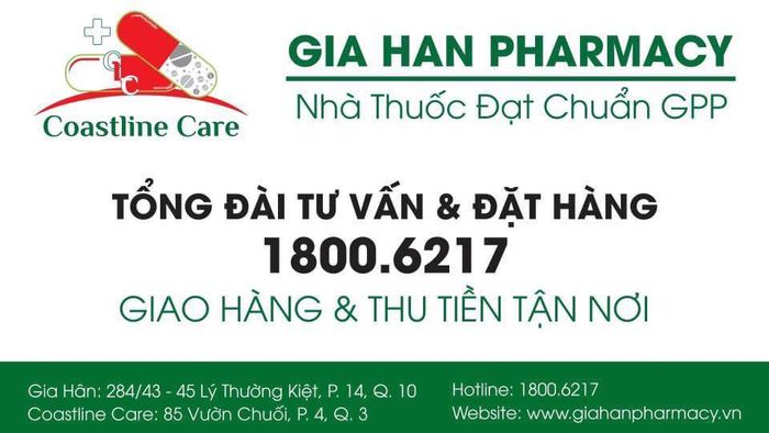 Hình ảnh Nhà thuốc Gia Hân - Không gian phục vụ tiêu chuẩn GPP