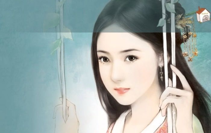 Tranh minh họa nghệ thuật về Vũ Nương (Nguồn: Tổng hợp)