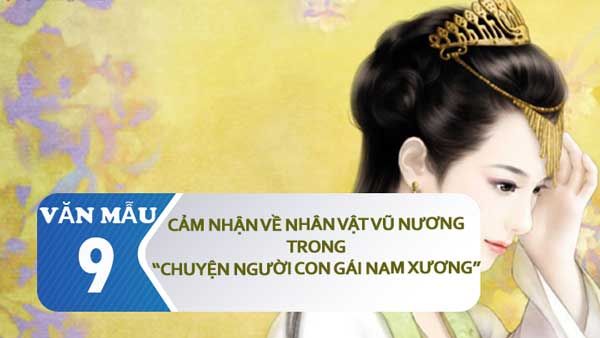 Tranh minh họa số 1 - Hình ảnh Vũ Nương bên bến Hoàng Giang (Nguồn: Sưu tầm)
