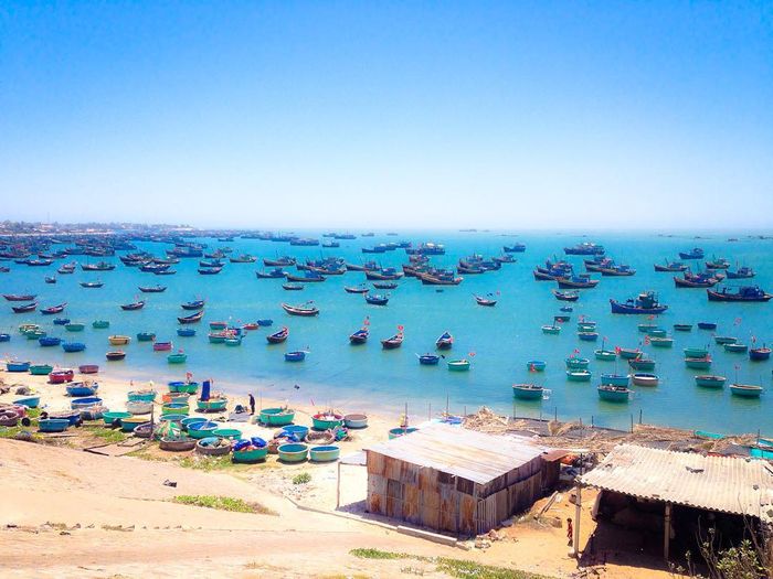 Bộ sưu tập ảnh nghệ thuật về làng chài (Nguồn: Nhiếp ảnh gia biển Việt Nam)
