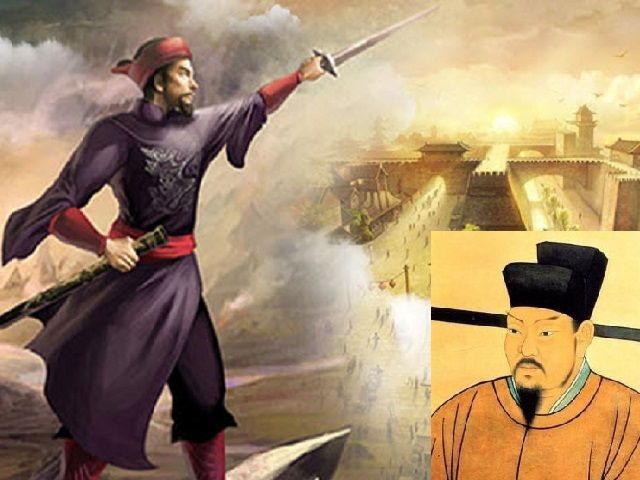 Tranh minh họa Lý Thường Kiệt và bài thơ Nam quốc sơn hà