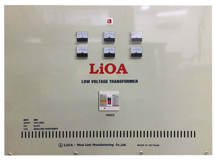 Biến áp cách ly 3 pha Lioa 3K601M2DH5YC  