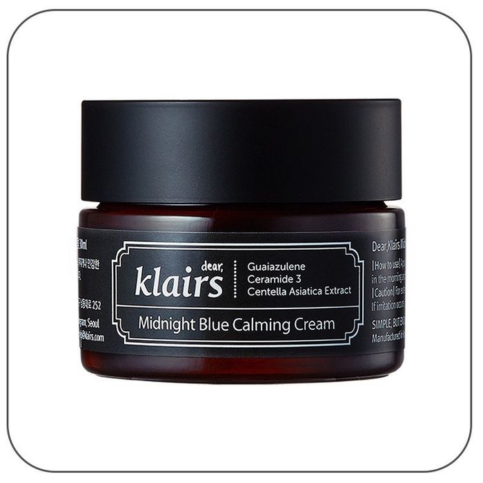 Hình ảnh thực tế Kem Klairs Midnight Blue Calming Cream