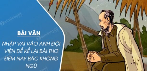 Hình ảnh minh họa Bác Hồ thức đêm chăm sóc bộ đội (Nguồn: Sưu tầm)
