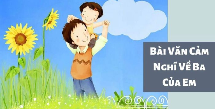 Hình ảnh minh họa cảm động về tình phụ tử (Nguồn: Internet)