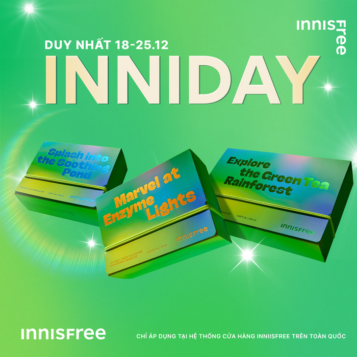 Không gian xanh mát tại INNISFREE Vietnam