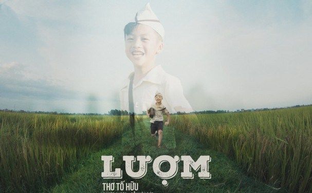 Tranh minh họa: Chú bé Lượm hồn nhiên giữa chiến trường (Nguồn: Di sản nghệ thuật)